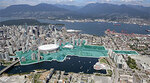Northeast False Creek from the air 